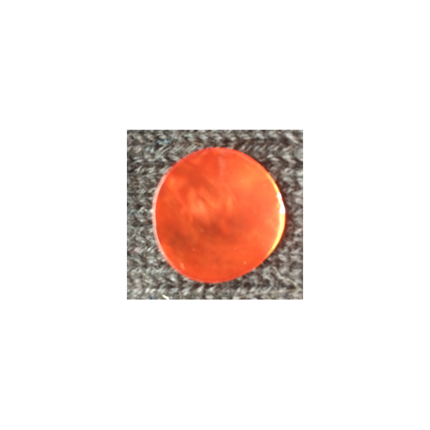 Rund 23mm orange 